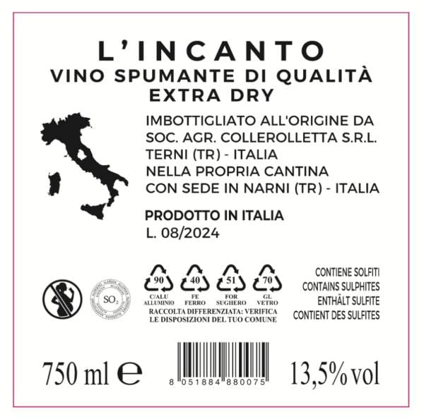 L'Incanto Spumante Chardonnay - immagine 2